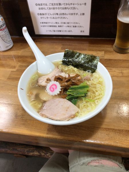 「塩ラーメン」@オランダ軒の写真