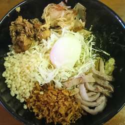 特製まぜそば（温玉あり）※Twitterサービスで￥500