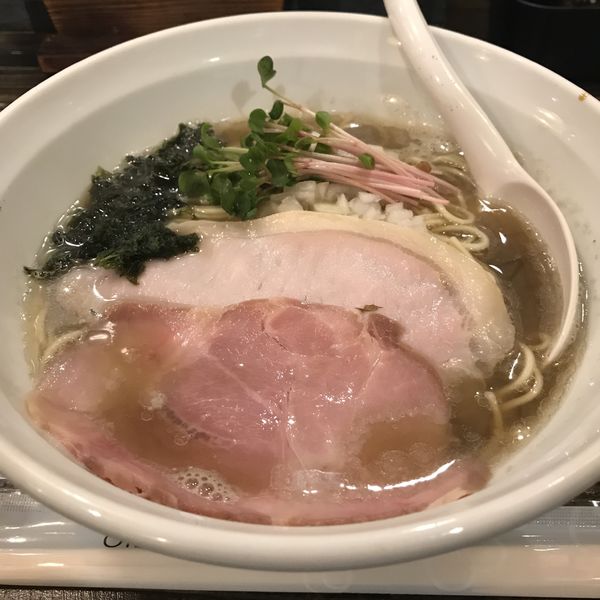 「圧縮淡麗煮干しそば（￥850）」@布施丿貫の写真