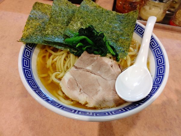 「ラーメン(中盛・250g)820円→500円」@豚骨醤油家系ラーメン 達磨堂の写真