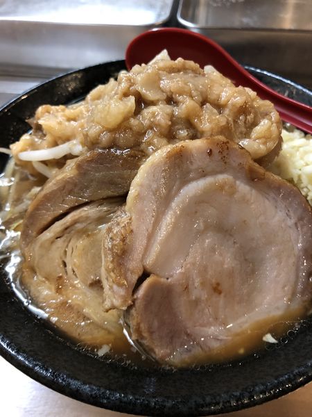 「ラーメン小　豚追加」@麺屋 どんぶら来の写真