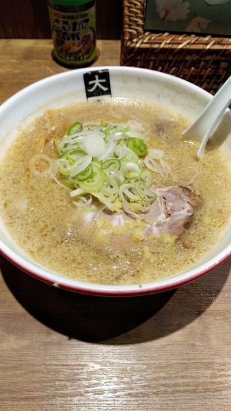 「味噌らーめん　大盛」@大島の写真