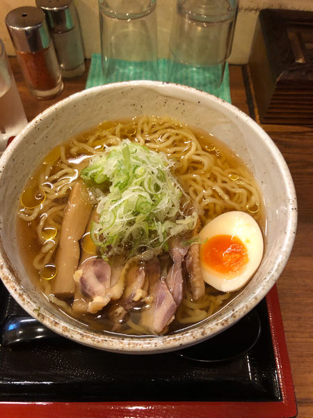 「冷たい肉中華720円」@肉そば家 笑梟の写真
