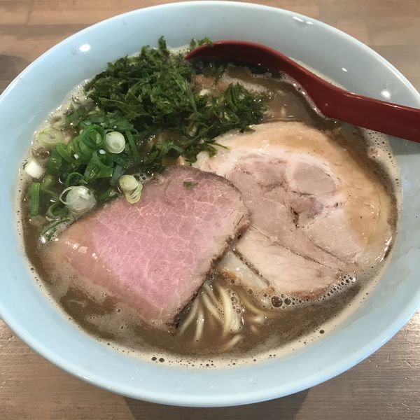 「【限定】イカ煮干し白湯ラーメン（￥850）」@ラーメンの店 せせらぎの写真