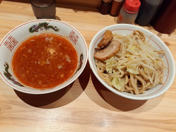 「つけ麺、大盛」@眞久中の写真