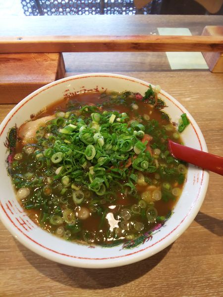 「チャーシューメン ネギトッピング」@中華そば 後楽本舗の写真