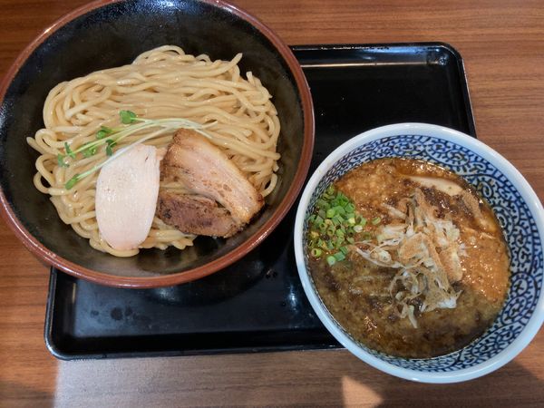 「濃厚魚介つけ麺（300g） 800円」@自家製麺 くまがいの写真