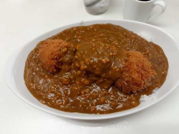 「シュウマイカレー」@まんてんの写真