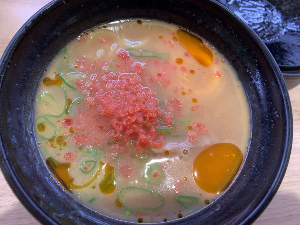 「一幻のえび味噌ラーメン390円」@かっぱ寿司 三鷹店の写真