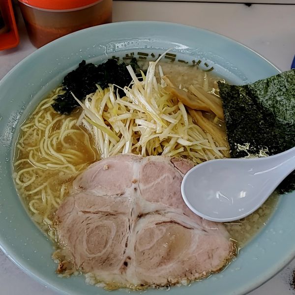 「ネギラーメン並」@◯つばき食堂の写真
