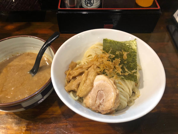 「濃魚つけ麺　醤油」@オリオン食堂の写真