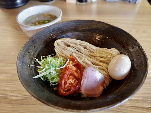 「特製塩つけそば…1120円」@麺 㐂色の写真