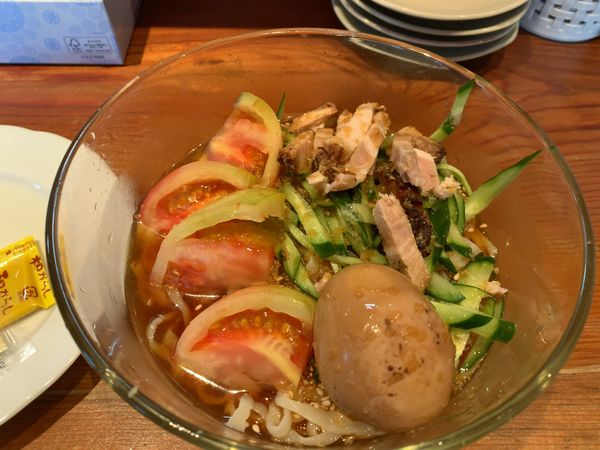 「冷やし中華」@佐野らーめん 麺屋 翔稀の写真