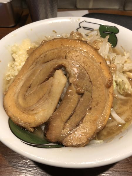 「雷そば（並）」@ラーメン 雷 東京本丸店の写真