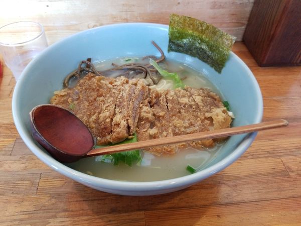 「でっかいパーコー麺」@しあわせラーメン 金の糸の写真