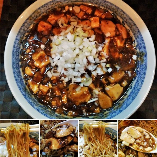 「麻婆らーめん　1000円」@麺酒盗ざい八の写真