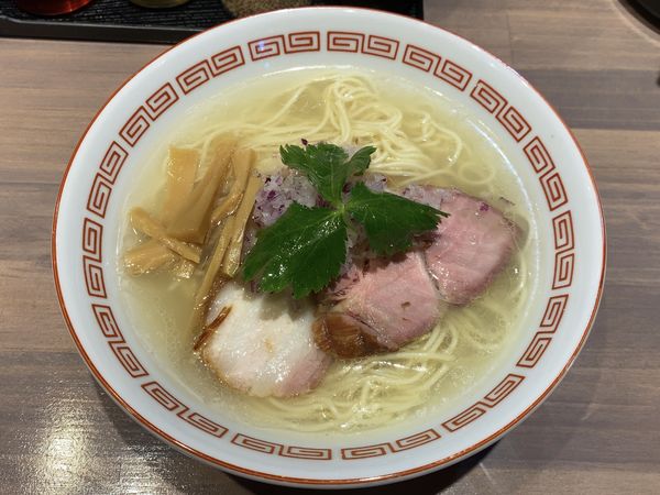 「中華そば 塩」@麺屋 必道の写真