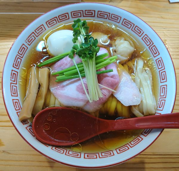 「(松)特級中華そば 醤油」@自家製麺 くろ松の写真