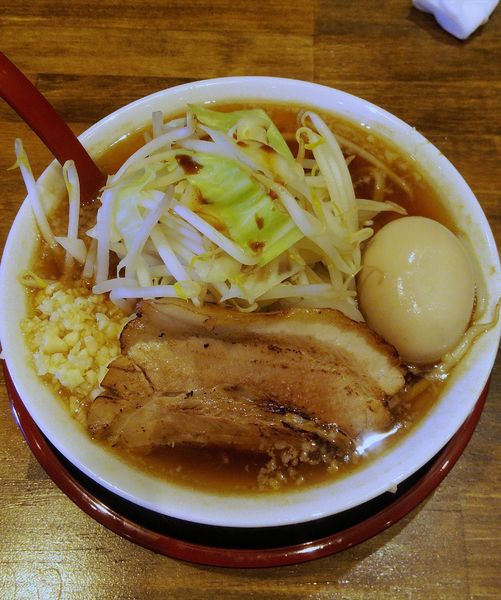 「煮干しらーめん 850円＋煮玉子 100円」@麺屋 龍丸の写真