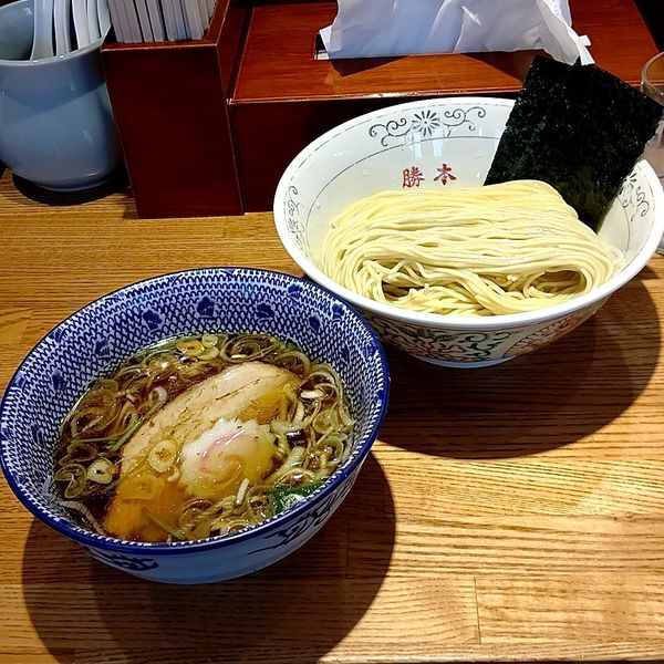 「清湯つけそば」@つけそば 神田勝本の写真