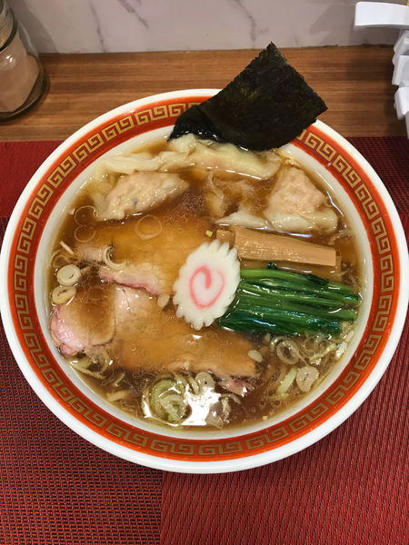 「ワンタン麺 930円」@麺創庵 砂田の写真
