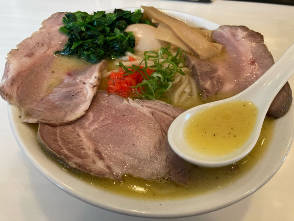 「特製濃厚塩そば」@麺や 彩～iro～の写真