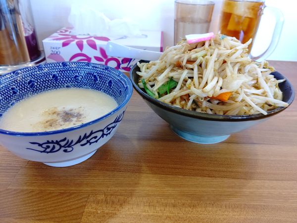 「もりタンメン(並盛・225g)910円」@極濃湯麺 シントミ 藤岡店の写真