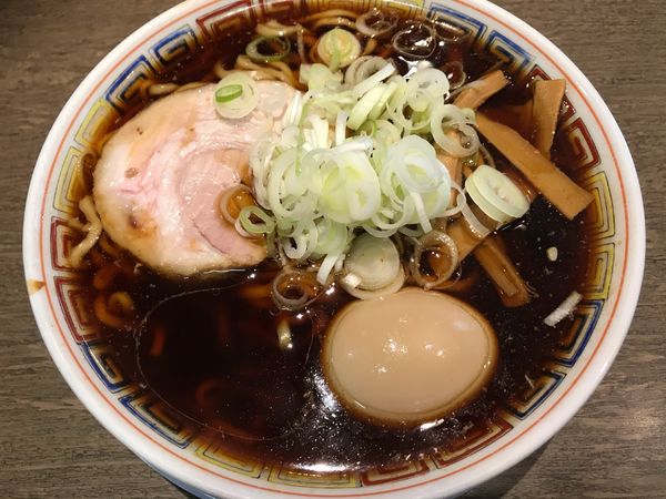 「味玉中華そば(780円)」@丸中華そばの写真