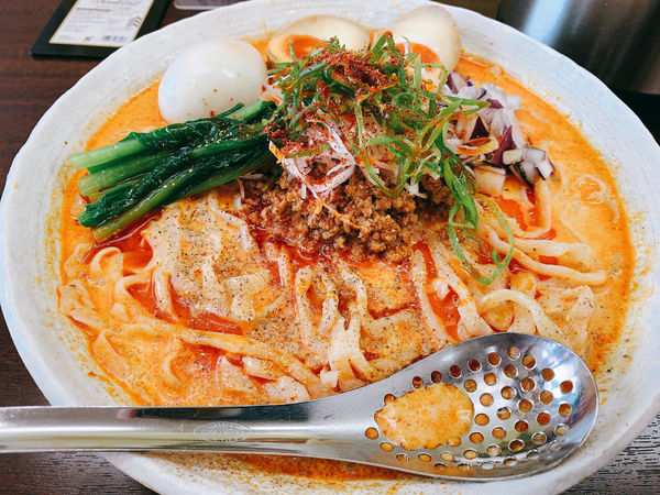 「冷やし豆乳担々麺」@麺や 睡蓮の写真