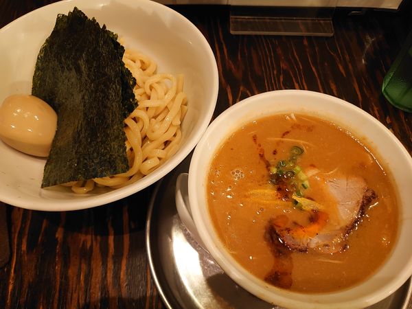 「味噌つけめん+プレミアムトッピング(1110円)」@中華そば あおいの写真