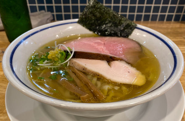 「中華そば(塩)850円他」@手打式超多加水麺 ののくらの写真