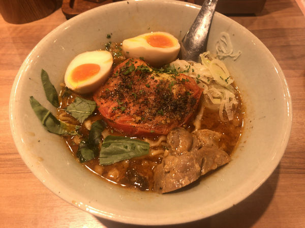 「トマト味噌ラーメン味玉」@Niiの写真
