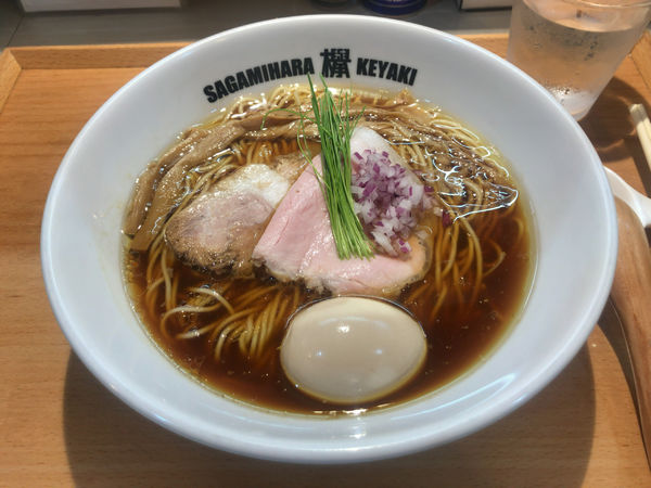 「味玉醤油ラーメン980円」@Sagamihara 欅の写真