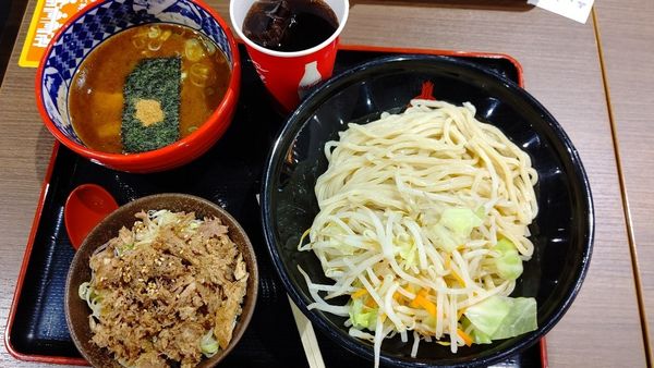 「野菜つけ麺」@三田製麺所 イオンモール座間店の写真