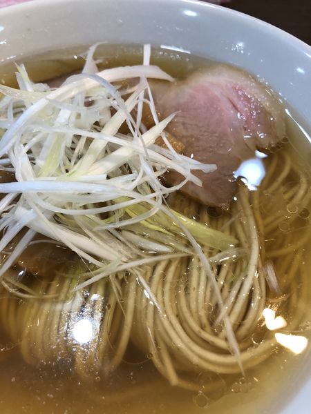 「秋刀魚煮干しそば」@中華そばイデタの写真