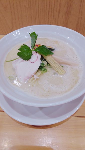 「鶏白湯SOBA」@銀座 篝 アトレ浦和店の写真