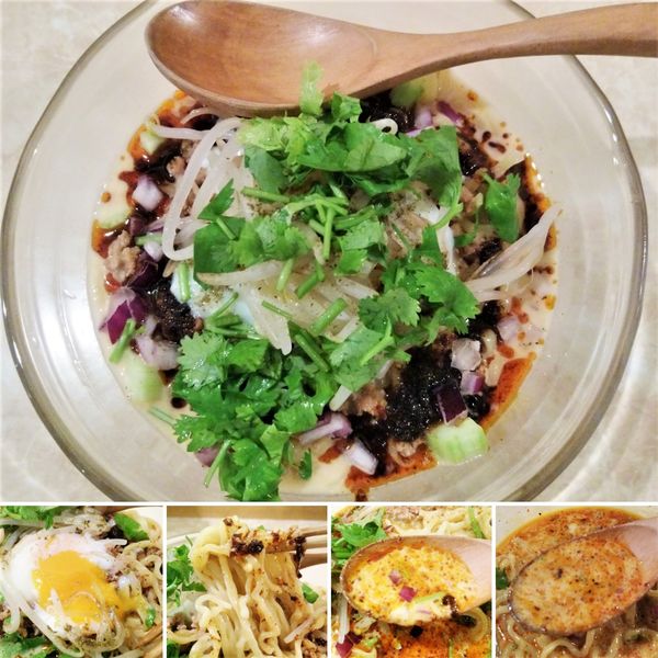 「冷やしタンタン麺(夏季限定)  920円」@鶏ポタラーメン THANK 大門店の写真