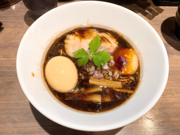 「味玉たまり醤油そば」@麺屋 必道の写真