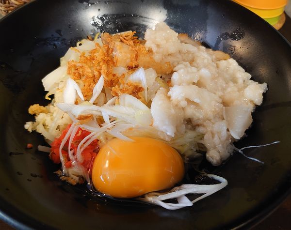 「まぜそば(半、750円)」@大宮まぜそば 誠治の写真