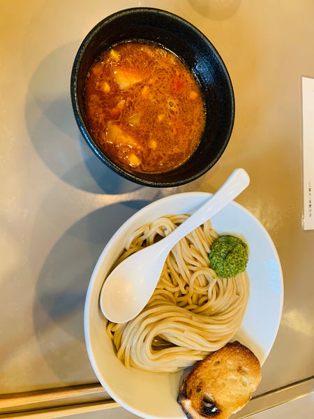 「トマトつけ麺」@つけ麺 五ノ神製作所の写真
