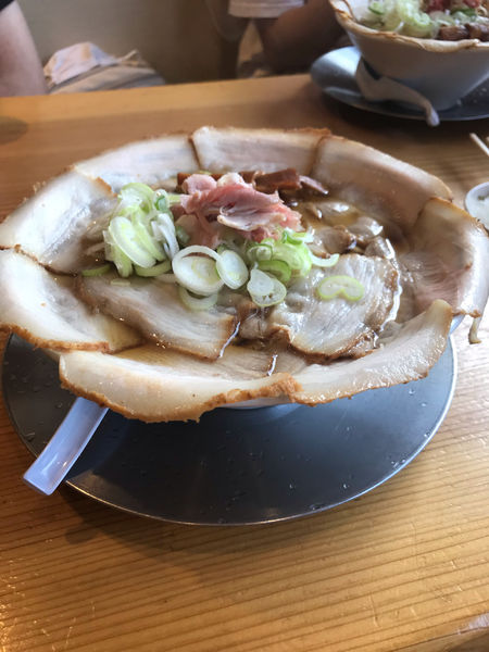 「バラそば」@中華そば ひらこ屋 㐂ぼしの写真