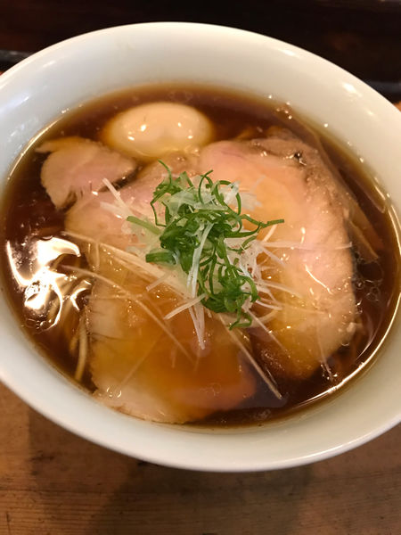 「味玉中華そば」@中華そば しば田の写真