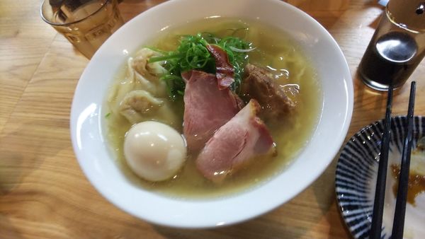 「塩らぁ麺」@麺 㐂色の写真