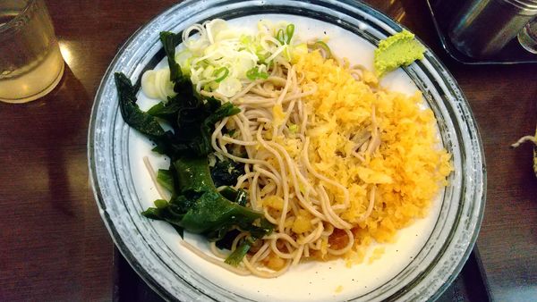 「冷やしたぬきそば450円」@本家しぶそばの写真