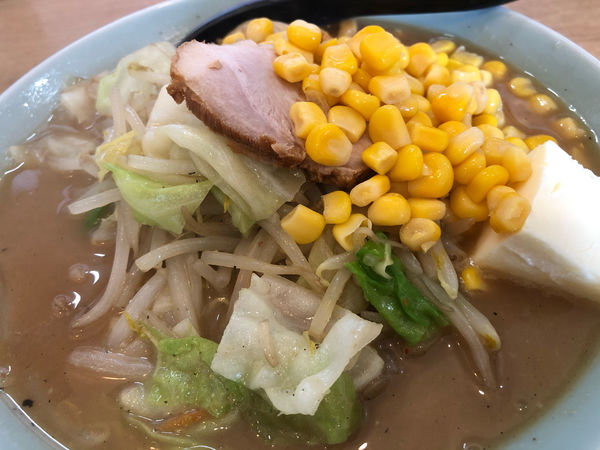 「味噌バターコーンラーメン」@サッポロラーメン マリモ 福野店の写真