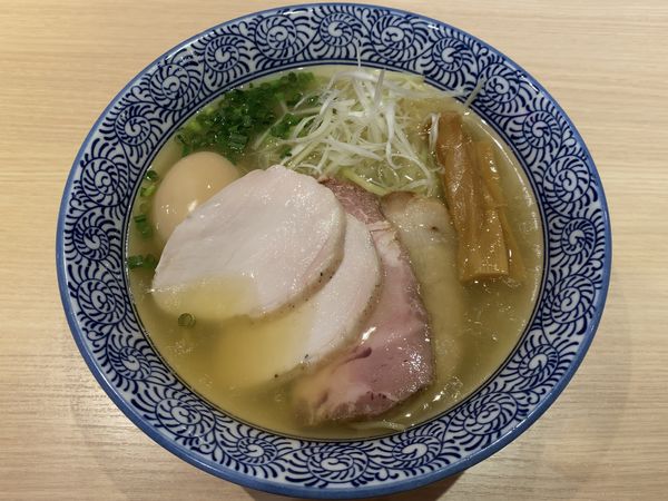 「特製（塩）芳醇香味そば」@麺屋 一燈の写真