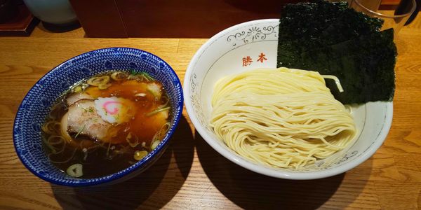 「特製清湯つけそば」@つけそば 神田勝本の写真