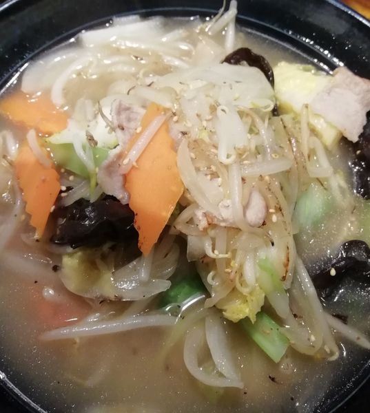 「野菜たっぷりタンメン」@こだわりらーめん ゆきむら亭 荒川沖店の写真