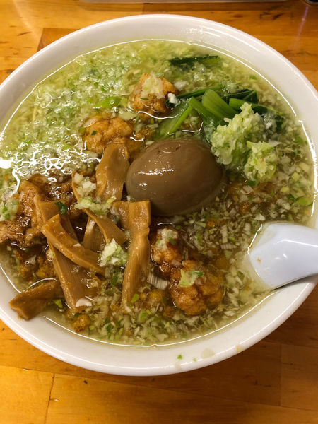 「半パーコー塩ラーメン」@珉珉の写真