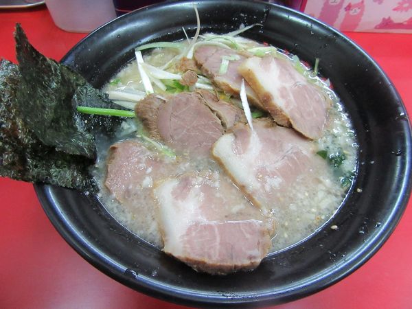 「塩ネギチャーシュー麺（８４０円）」@ラーメン力○の写真
